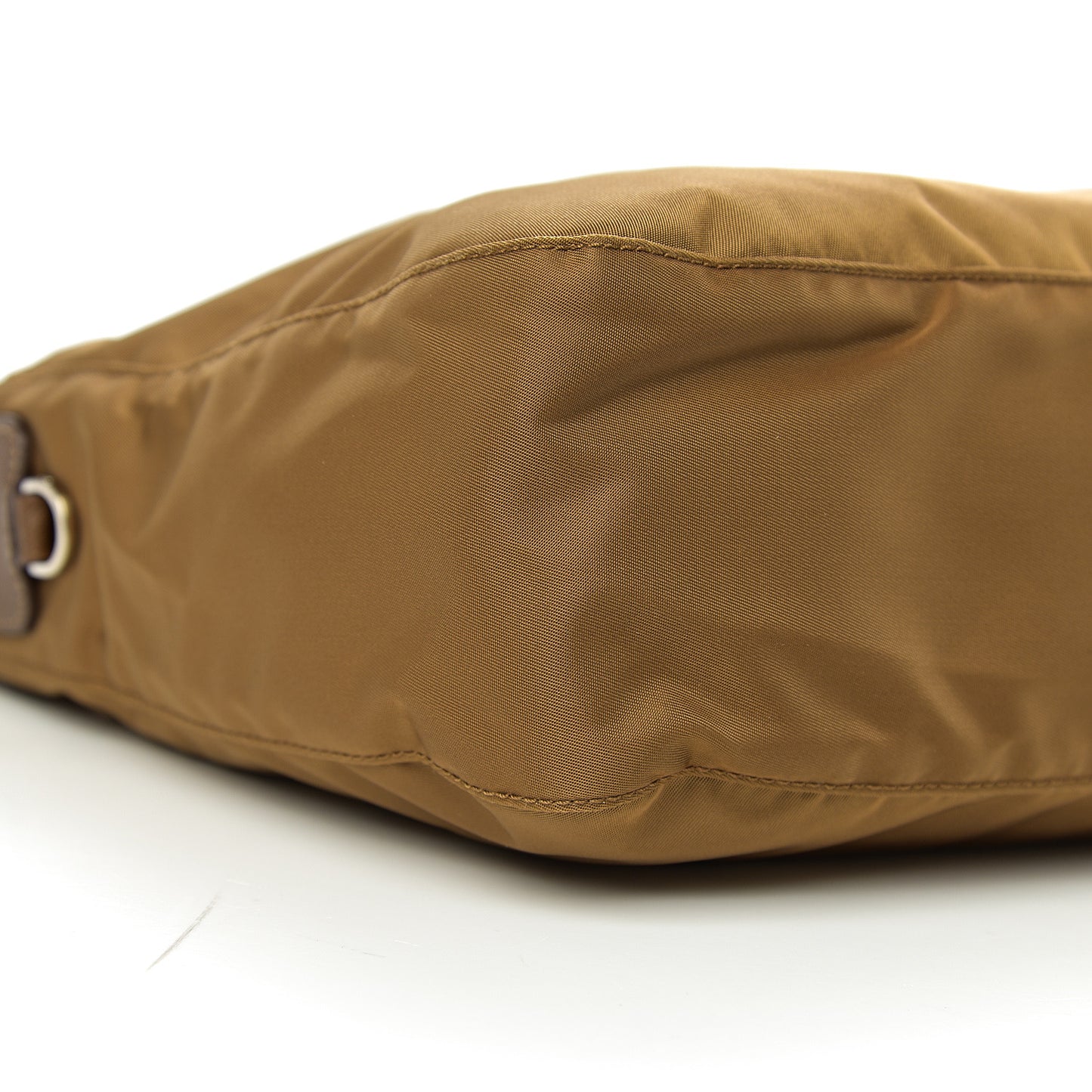 Nylon Vela Flat Messenger Bag Tabacco