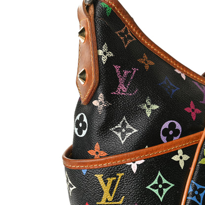 Louis Vuitton Monogram Multicolor Chrissie Black 10 of 18