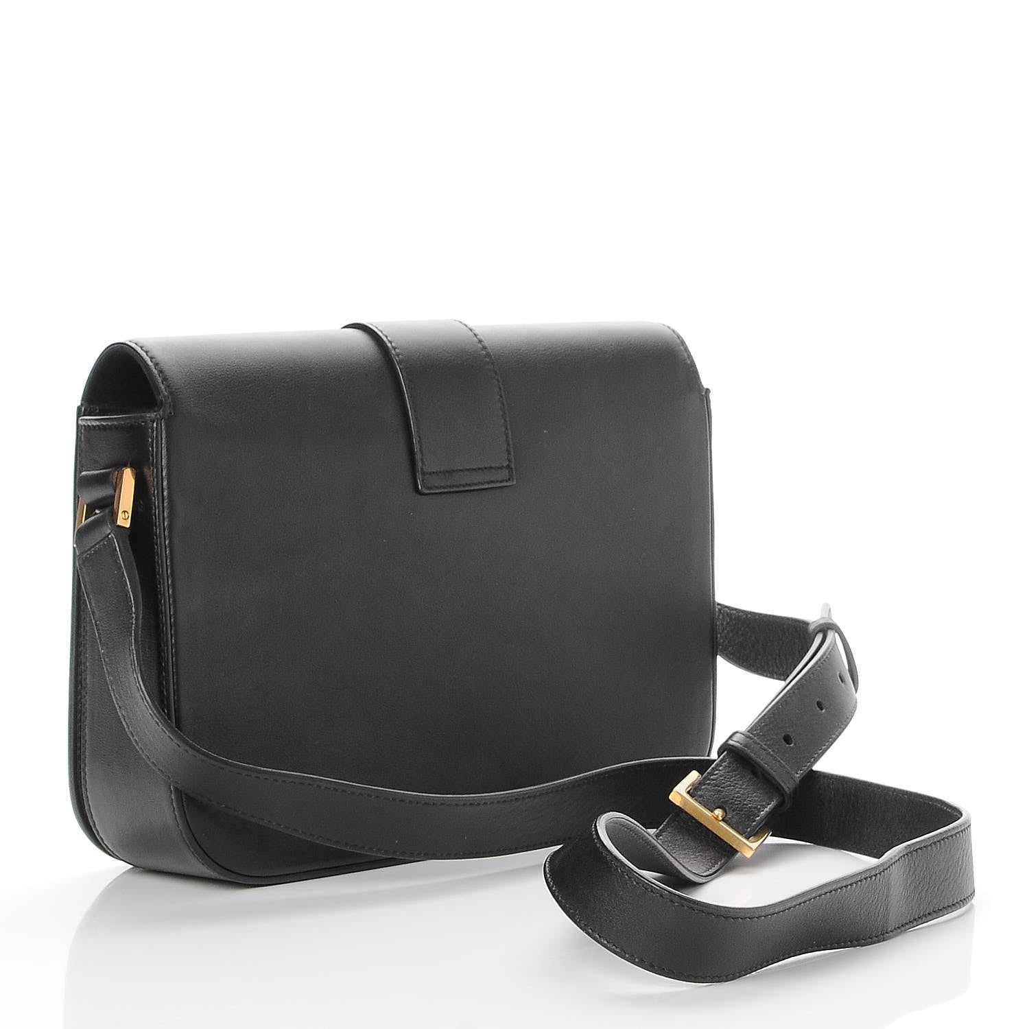 Saint Laurent Calfskin Classic Y Satchel Black 3 of 7