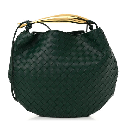 Bottega Veneta Nappa Intrecciato Medium Sardine Bag Emerald Green 1 of 11