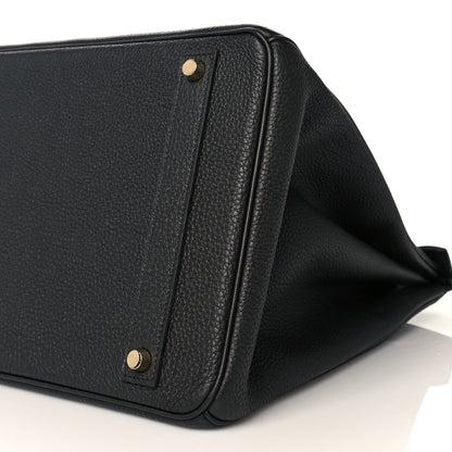 Hermes Togo Birkin 40 Black 9 of 10