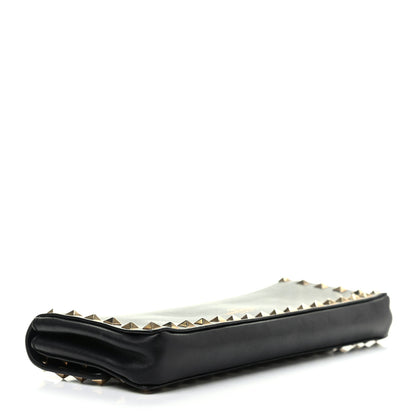 Valentino Garavani Nappa Rockstud Bangle Clutch Black 4 of 7