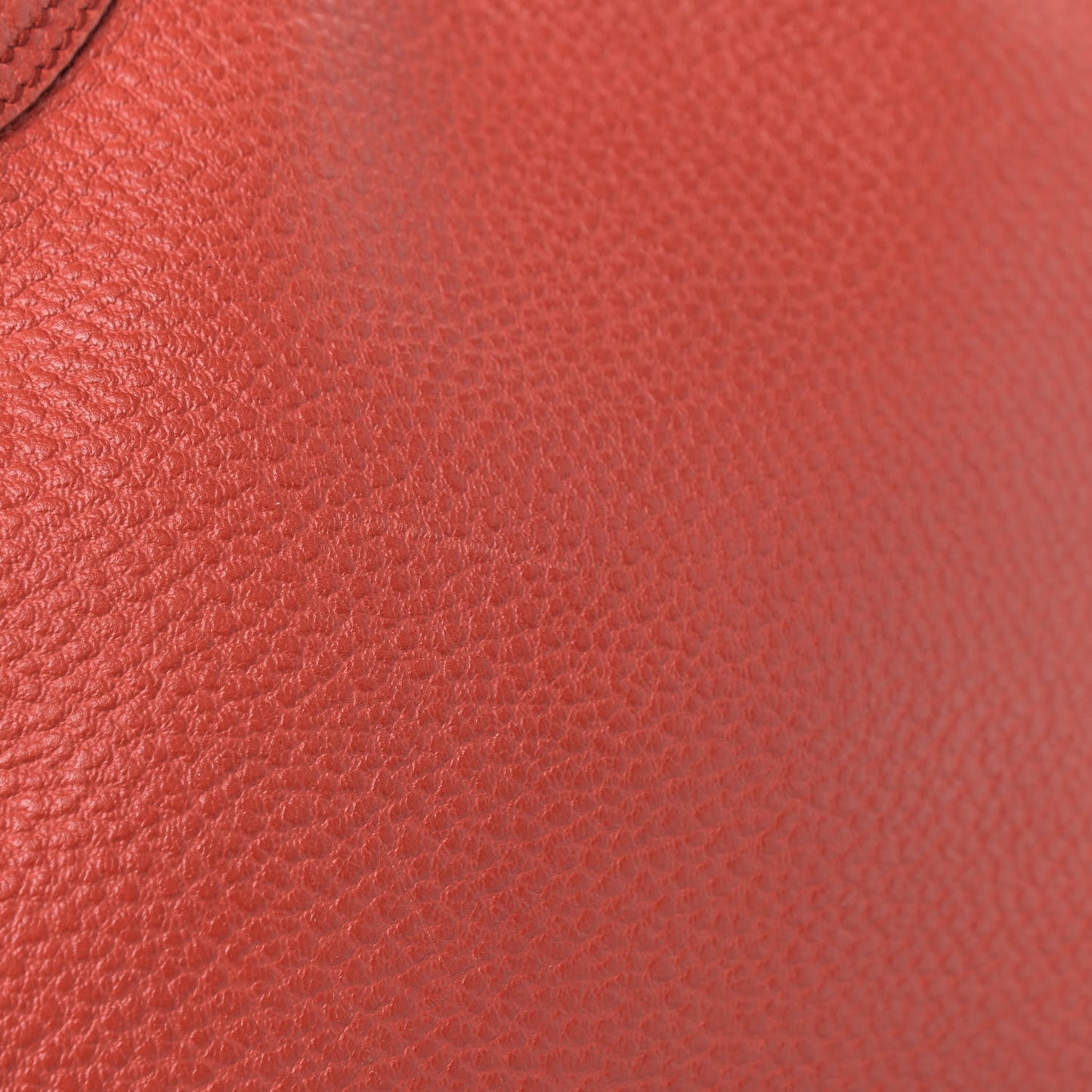 Calfskin Bamboo Top Handle Bag Coral