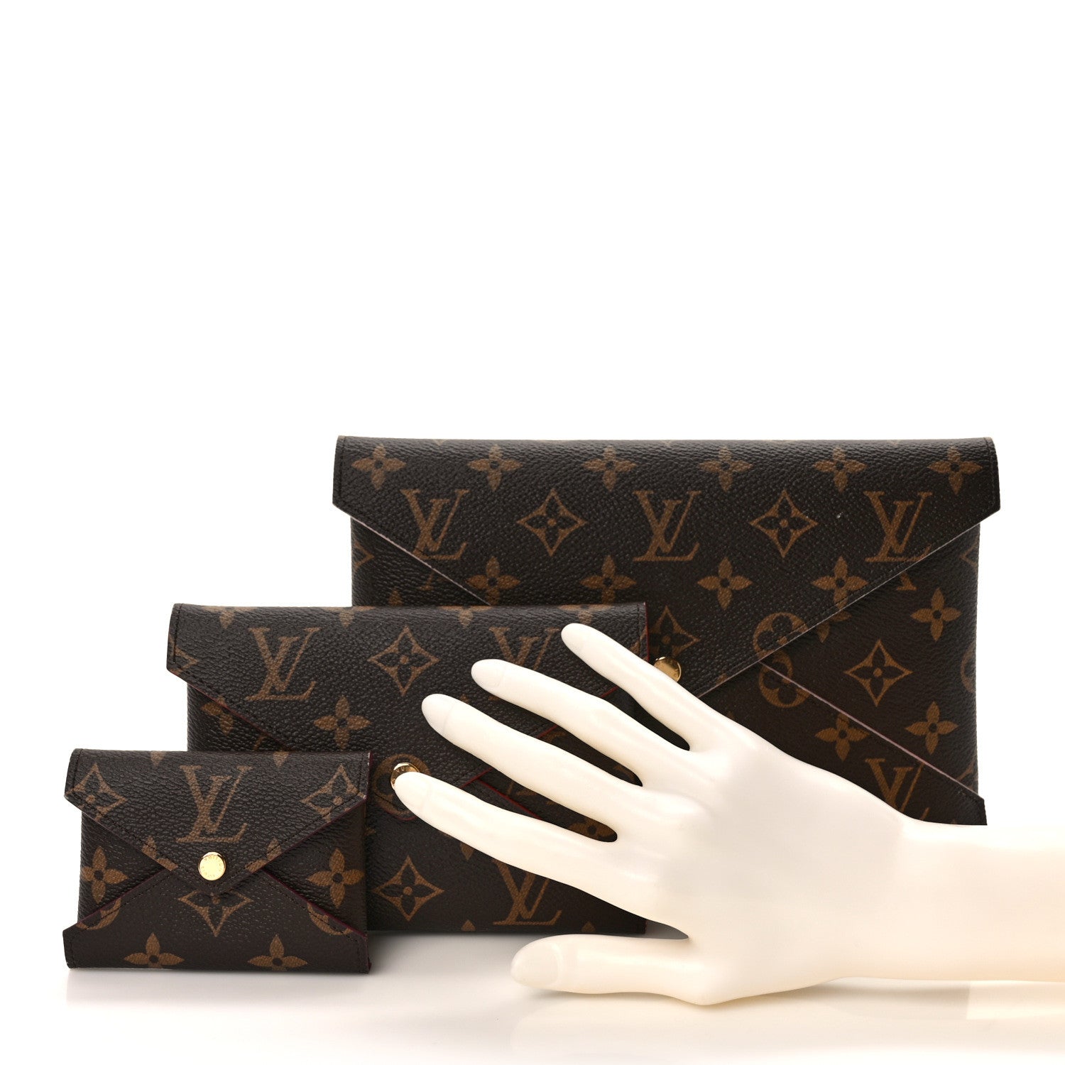 Louis Vuitton Monogram Kirigami Pochette Set 2 of 9