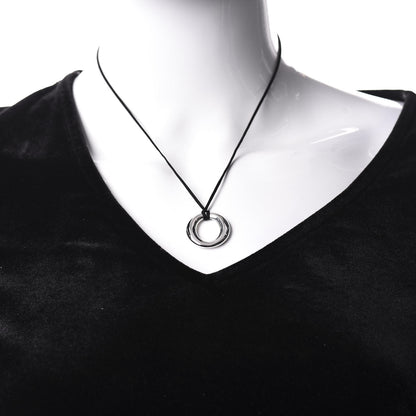 Tiffany Sterling Silver Elsa Peretti Sevillana Pendant Necklace 2 of 6