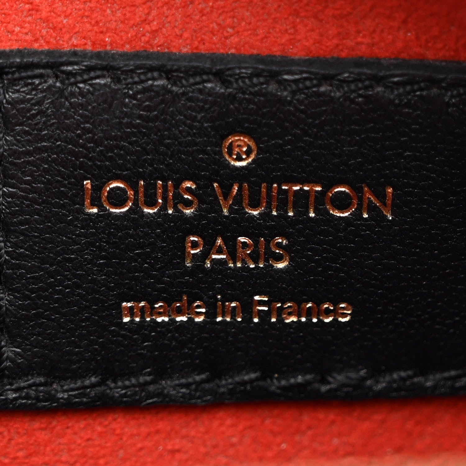 Louis Vuitton Lambskin Embossed Monogram Coussin BB Black 8 of 13