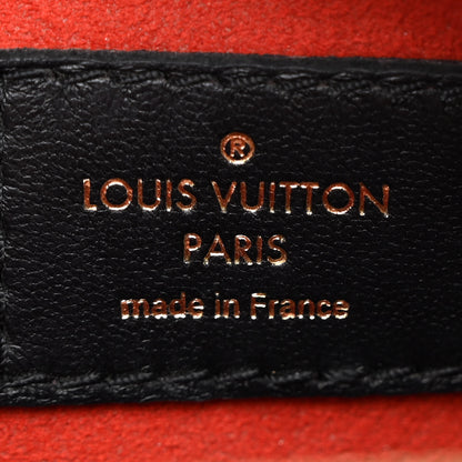 Louis Vuitton Lambskin Embossed Monogram Coussin BB Black 8 of 13