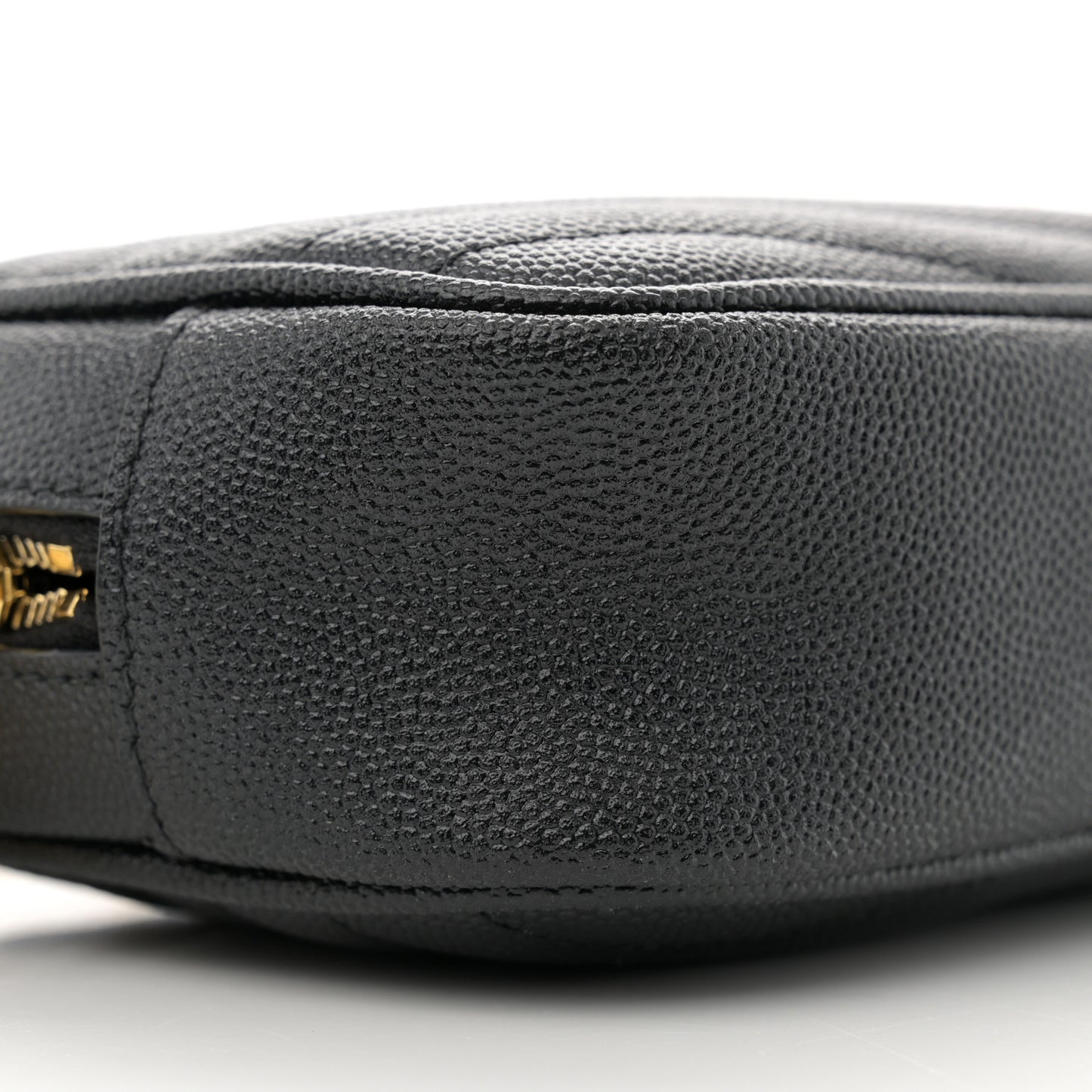 Grain De Poudre Matelasse Monogram Mini Lou Camera Bag Black
