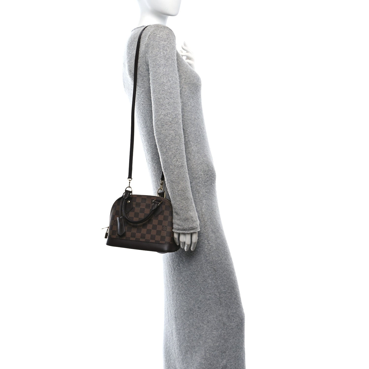 Louis Vuitton Damier Ebene Alma BB 2 of 10