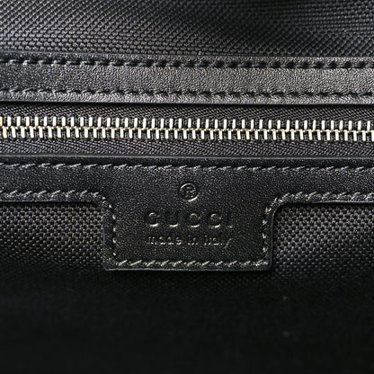 Gucci GG Calfskin Embossed Emblem Large Tote Bag Black 6 of 10