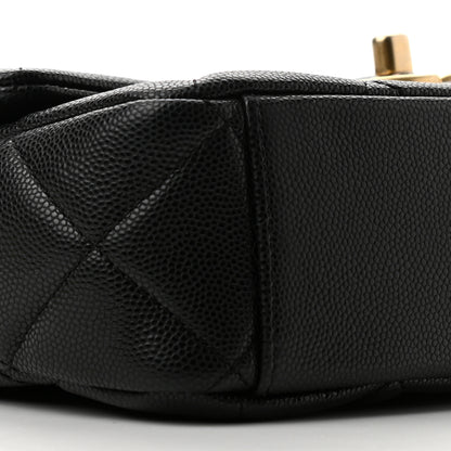Chanel Caviar Quilted Small Twist Your Buttons Flap Black 9 of 11