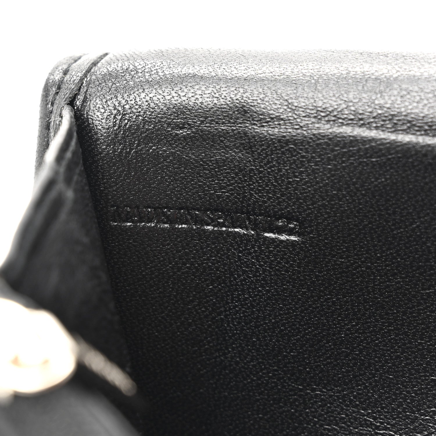 Loewe Calfskin Long Horizontal Wallet Black 8 of 10