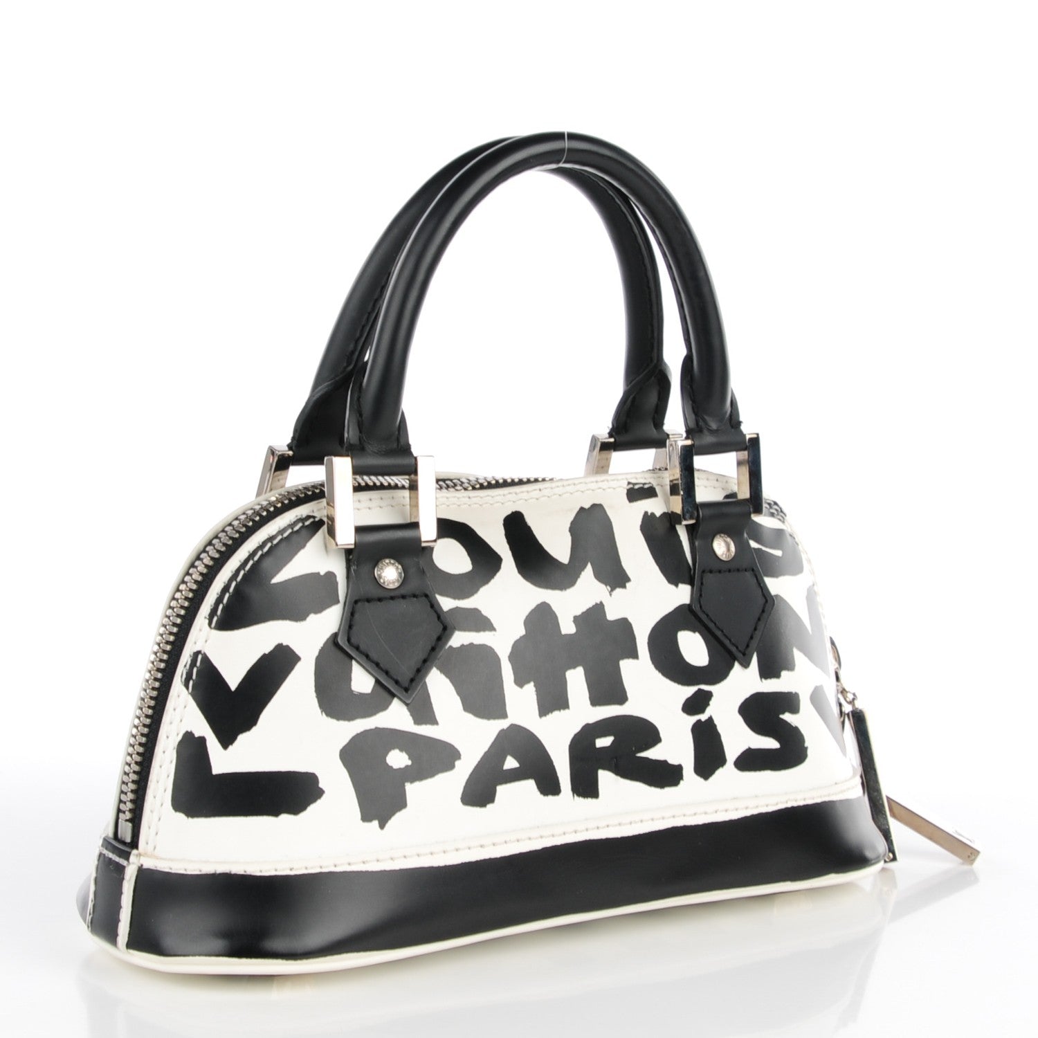 Louis Vuitton Graffiti Alma PM Black 3 of 7