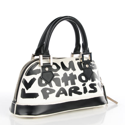 Louis Vuitton Graffiti Alma PM Black 3 of 7