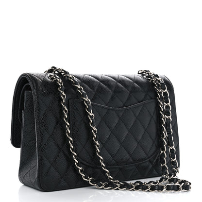 Chanel Caviar Quilted Medium Double Flap Black 3 of 11