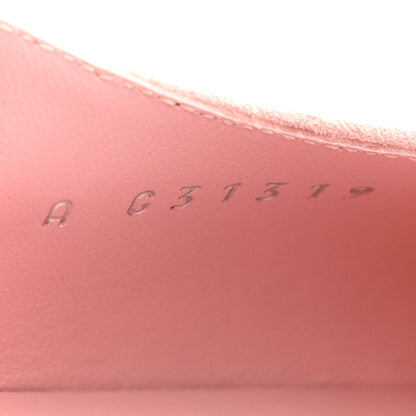 Chanel Suede Cap Toe CC Coco Slingback Pumps 41 Light Pink Coral 9 of 11