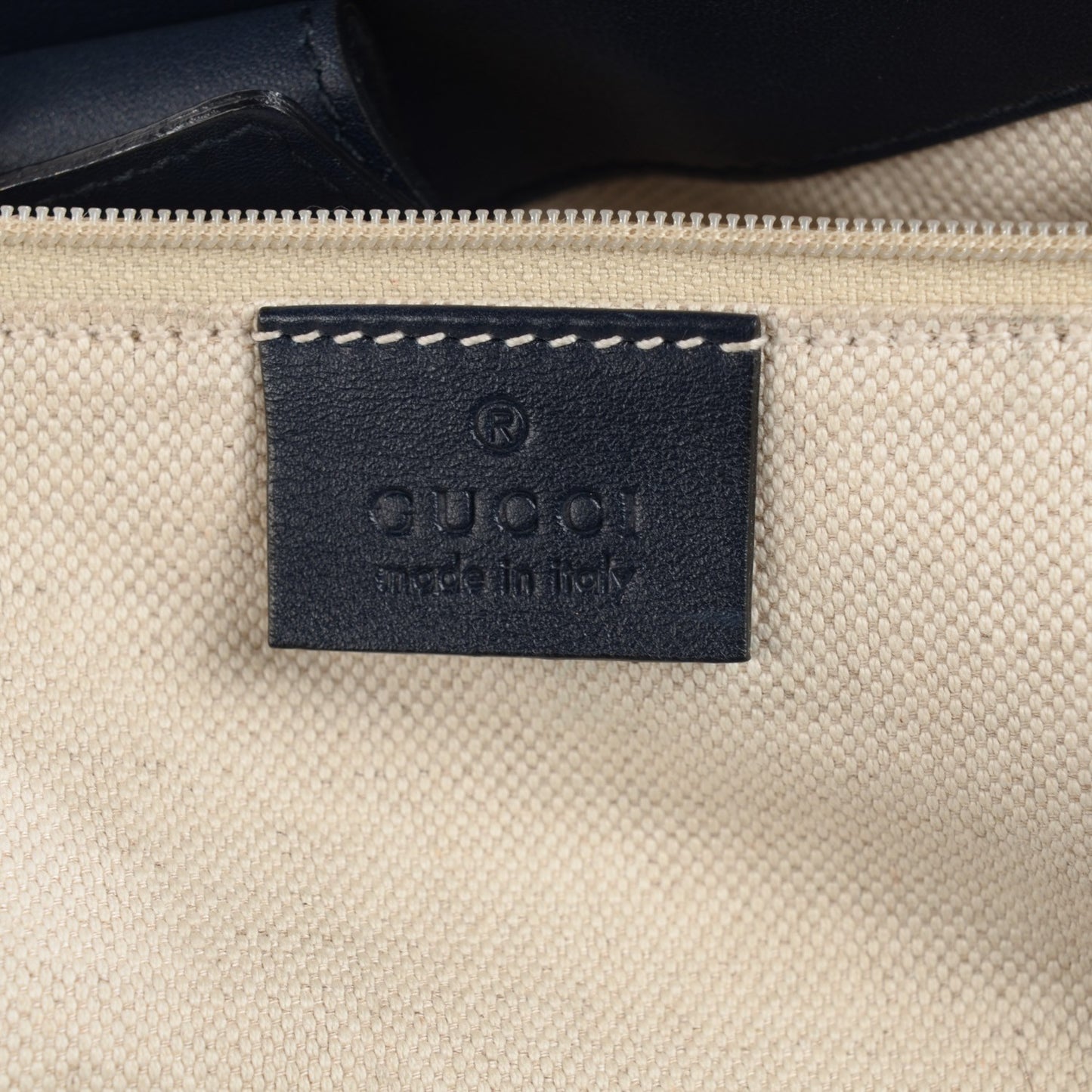 Guccissima Medium Sukey Navy