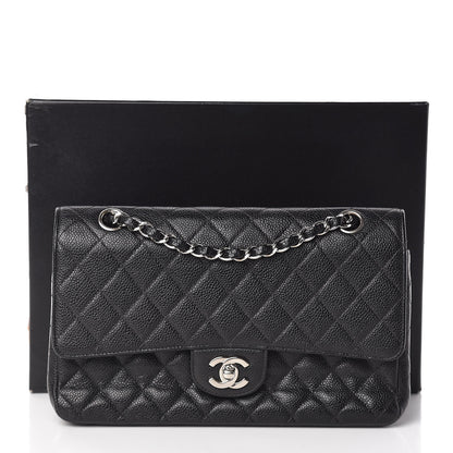 Chanel Caviar Quilted Medium Double Flap Black 25 of 25