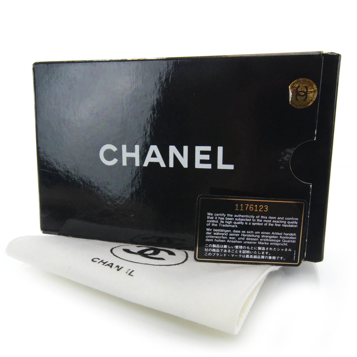 Chanel Lambskin Mini Flap Black 10 of 10