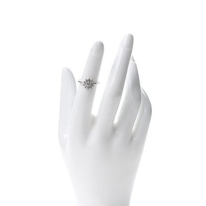 Tiffany Platinum Diamond Enchant Garden Flower Ring 48 4.5 2 of 5