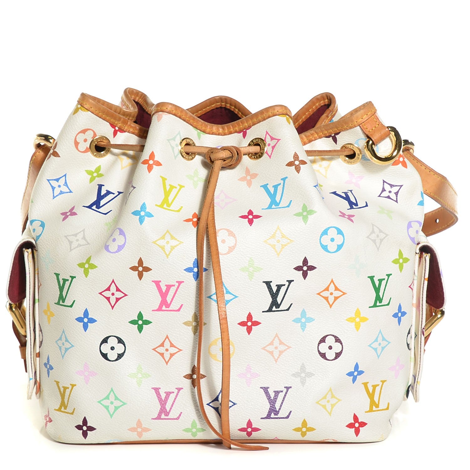 Louis Vuitton Monogram Multicolor Petit Noe White 1 of 7