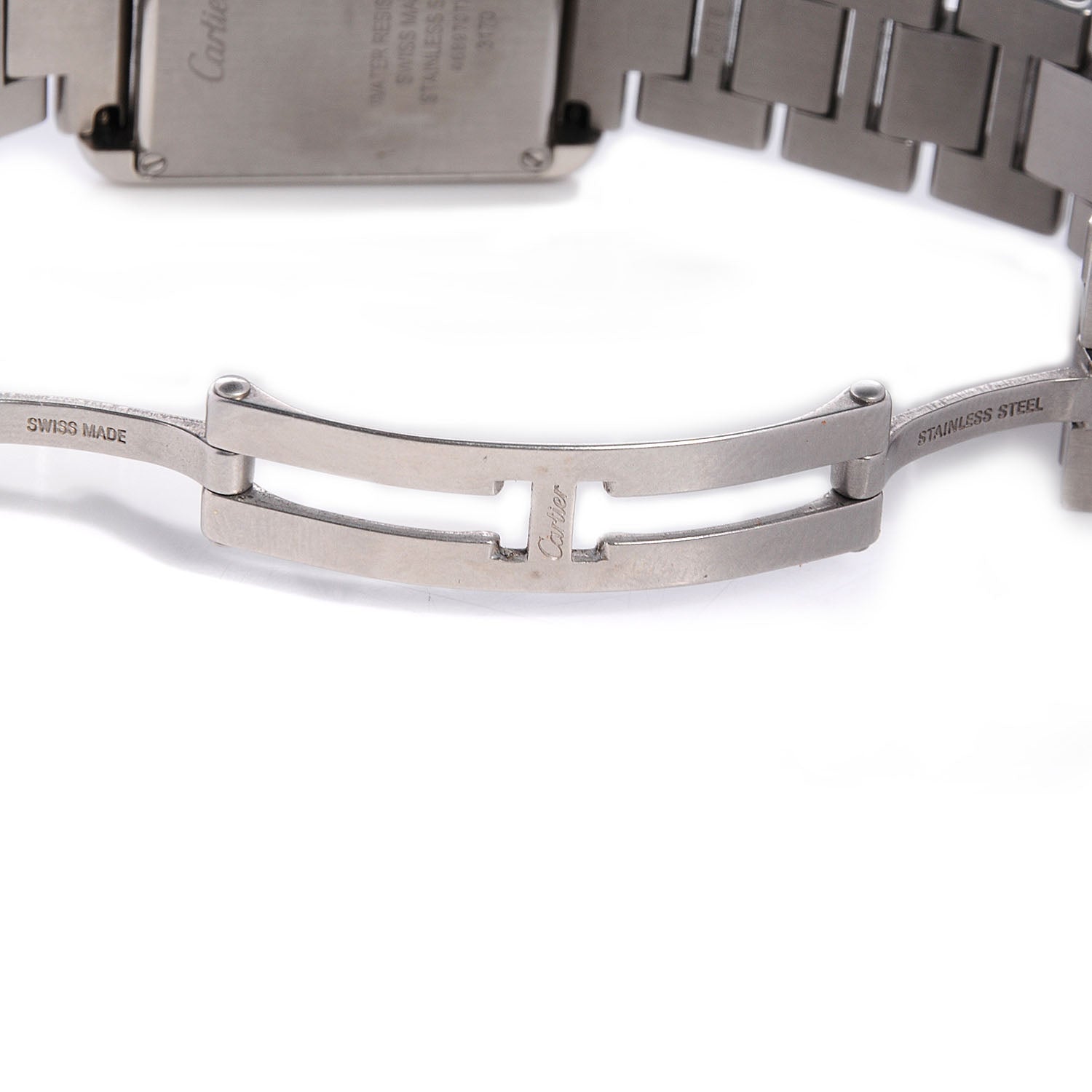 Cartier Stainless Steel 24mm Tank Solo Quartz Watch 6 of 8