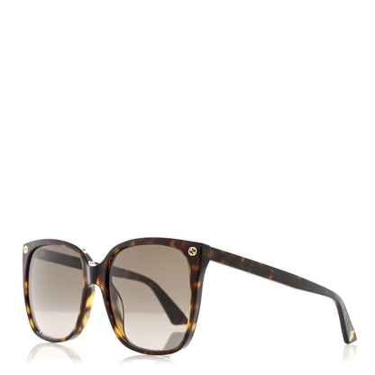Gucci Acetate GG Sunglasses GG0022S Havana 1 of 8