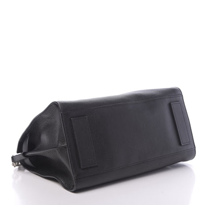 Saint Laurent Grained Calfskin Small Supple Sac De Jour Duffle Black 4 of 9