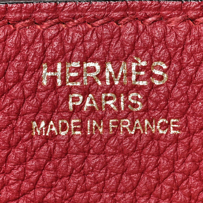 Hermes Togo Birkin 30 Rouge Grenat 6 of 11