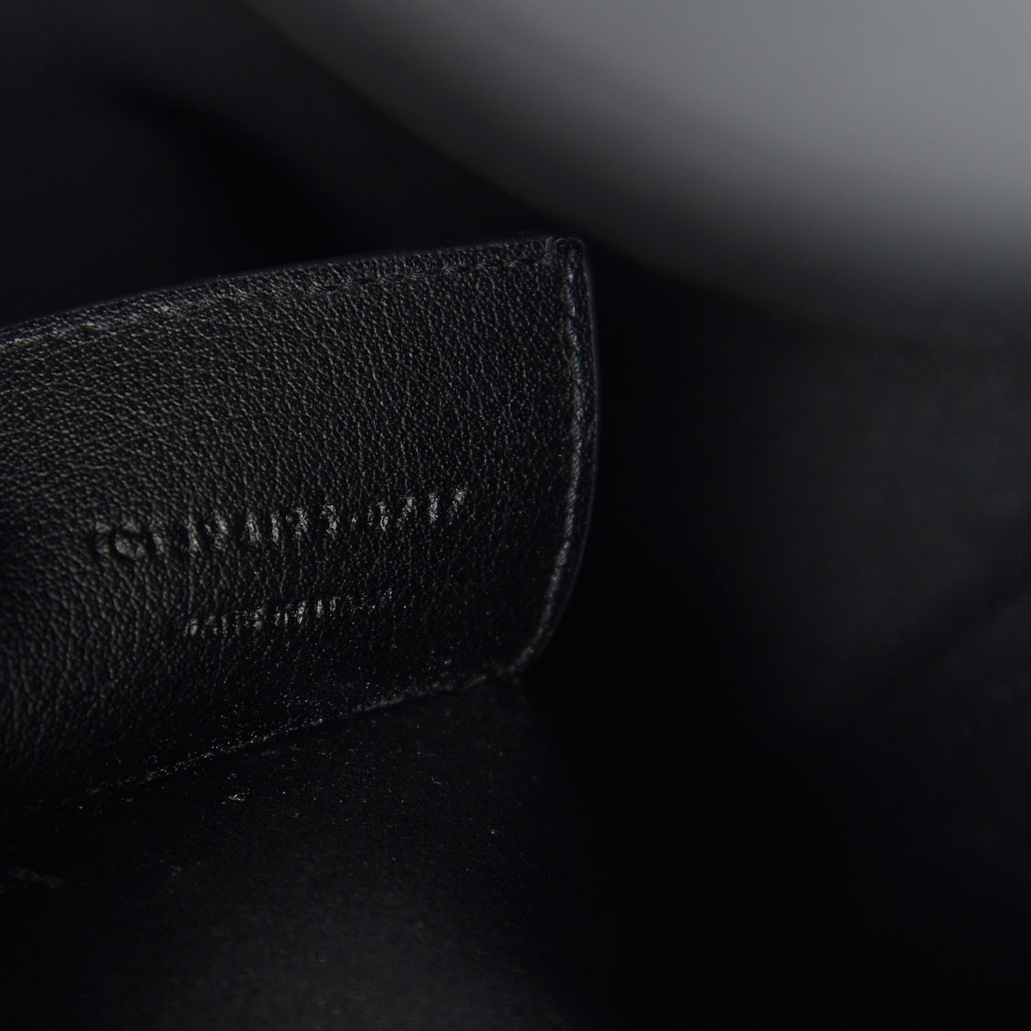 Saint Laurent Calfskin Large Shopping Tote Black 9 of 14