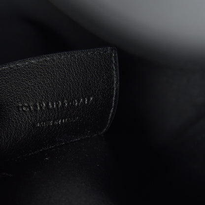 Saint Laurent Calfskin Large Shopping Tote Black 9 of 14