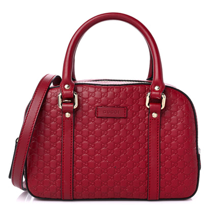 Gucci Microguccissima Small Crossbody Bag Rosso 1 of 14