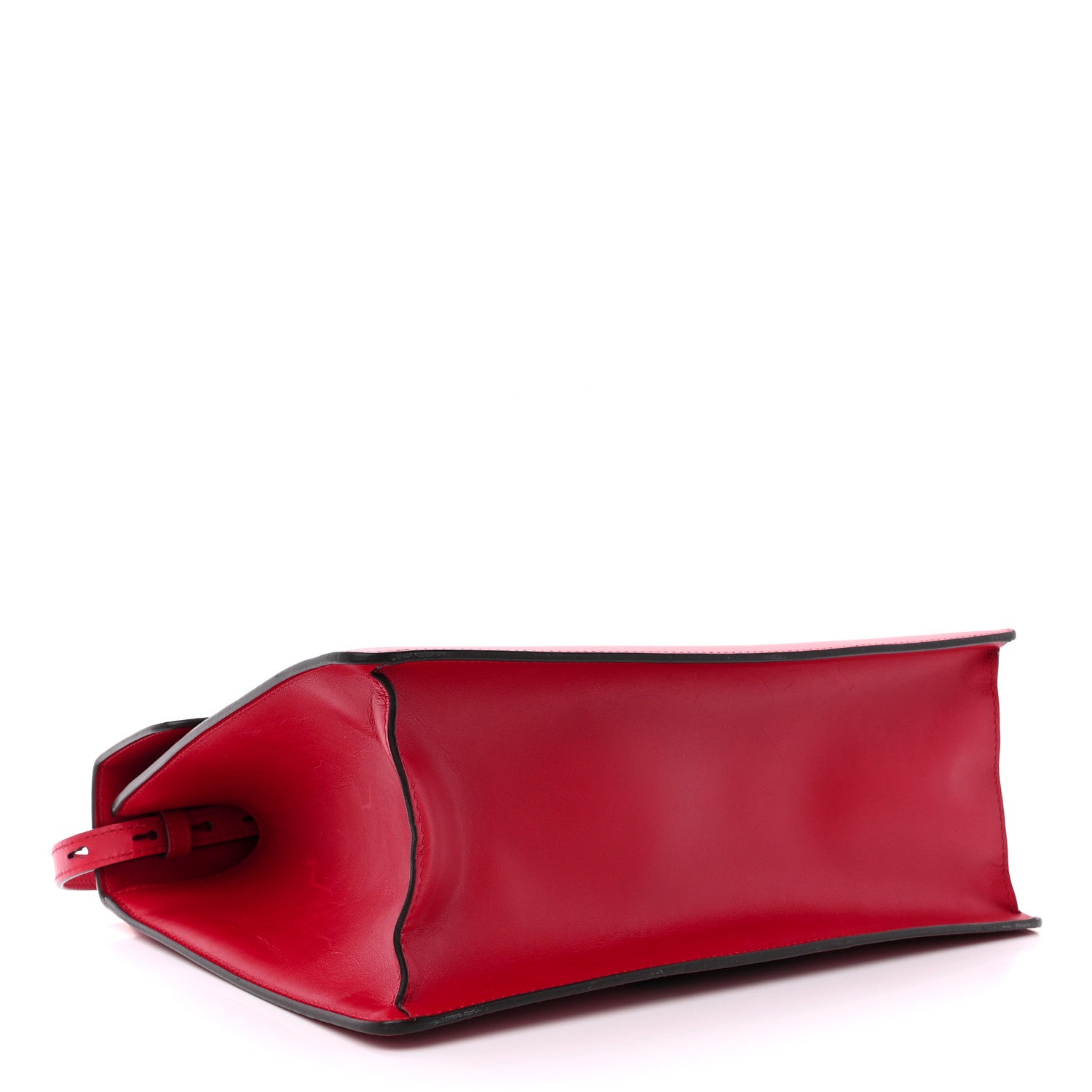 Gucci Calfskin Medium Sylvie Top Handle Bag Hibiscus Red 4 of 21