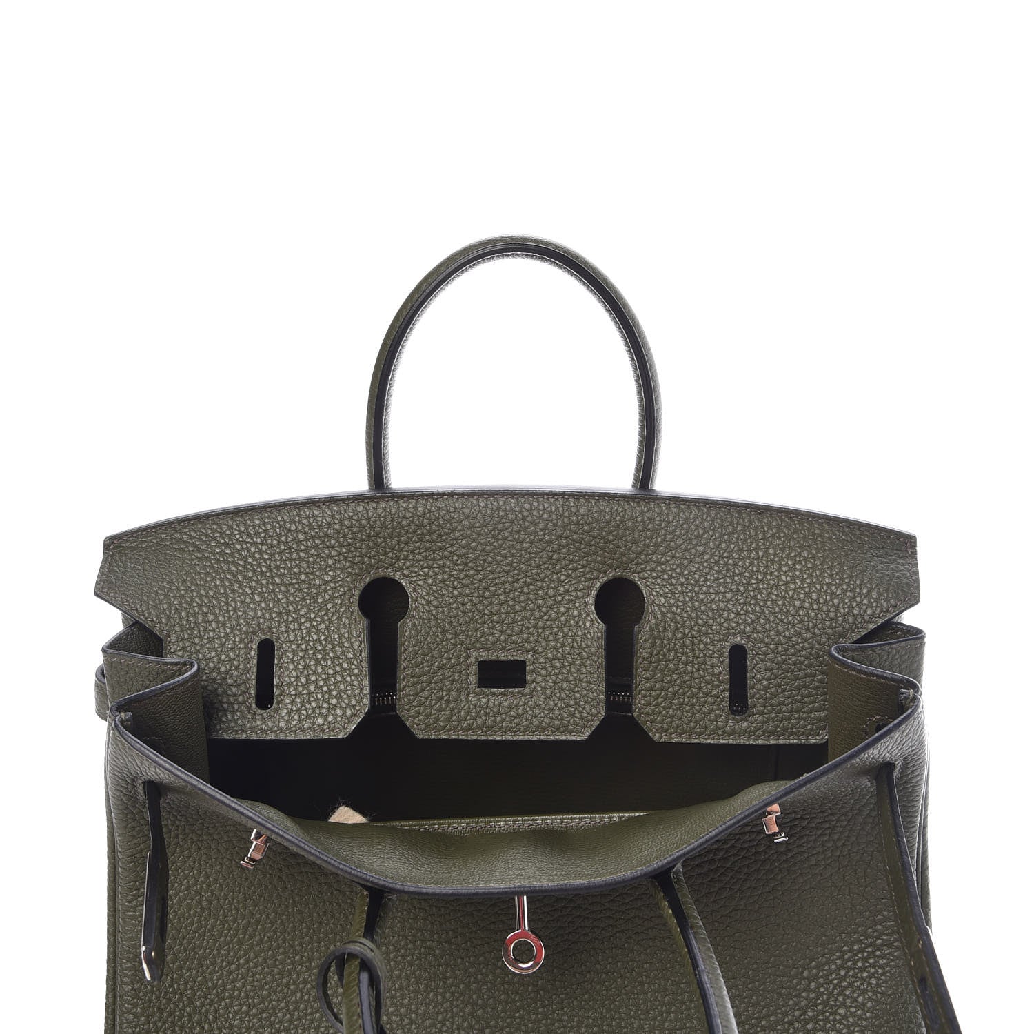 Hermes Togo Birkin 25 Vert Olive 8 of 38