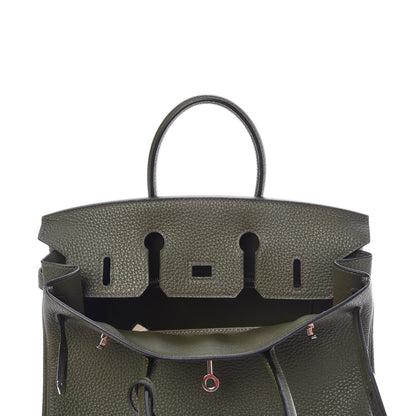 Hermes Togo Birkin 25 Vert Olive 8 of 38