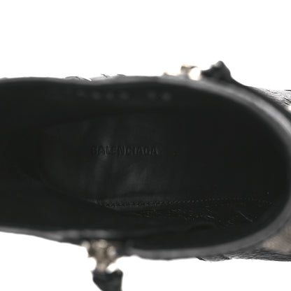 Balenciaga Agneau Arena Cagole 90mm Ankle Boots 39 Black 9 of 11
