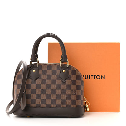 Louis Vuitton Damier Ebene Alma BB 10 of 10