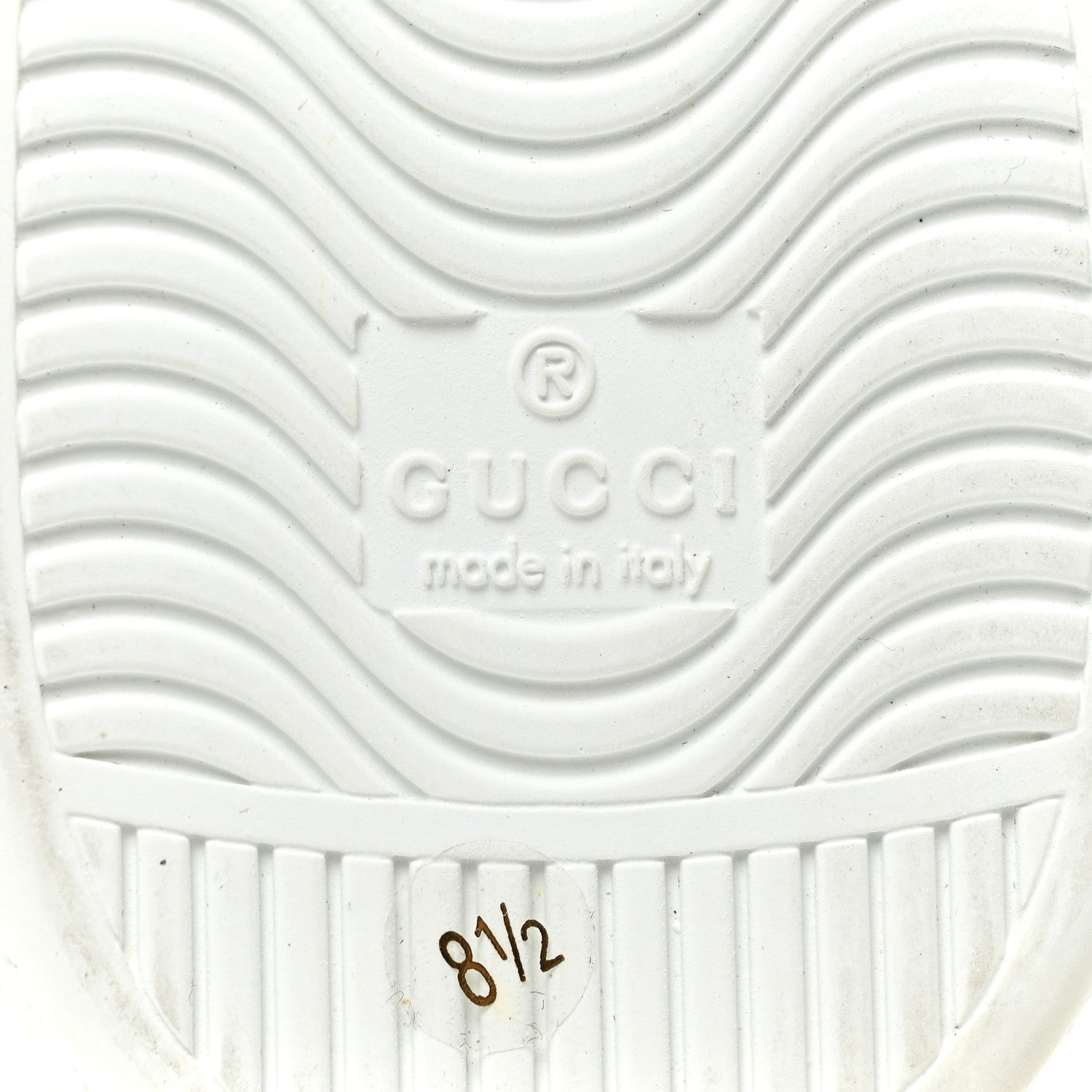 Gucci Calfskin Web Mens Gucci Band Ace Sneakers 8.5 White 8 of 10
