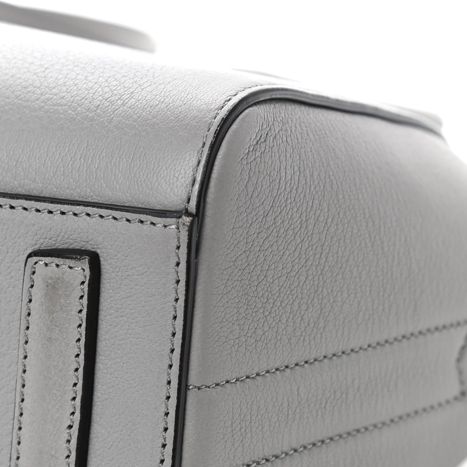 Givenchy Sugar Goatskin Mini Antigona Pearl Grey 11 of 15