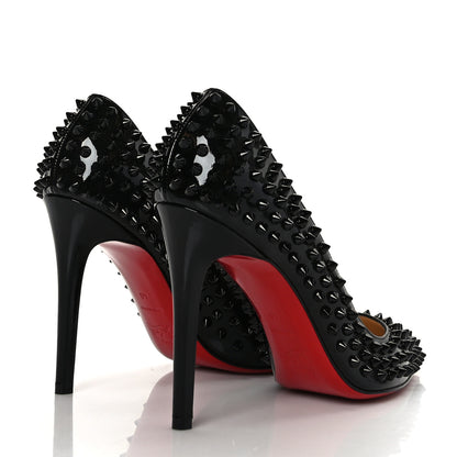 Christian Louboutin Nappa Pigalle Spikes 100 Pumps 40 Black 4 of 7