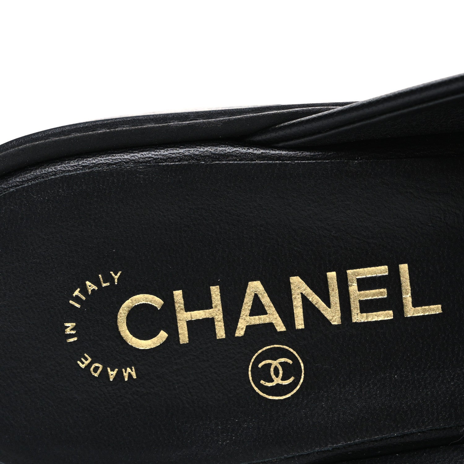 Chanel Lambskin Quilted CC Turnlock Mules 40 Black 1786976