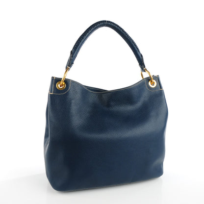 Prada Vitello Daino Hobo Bleuette 3 of 8