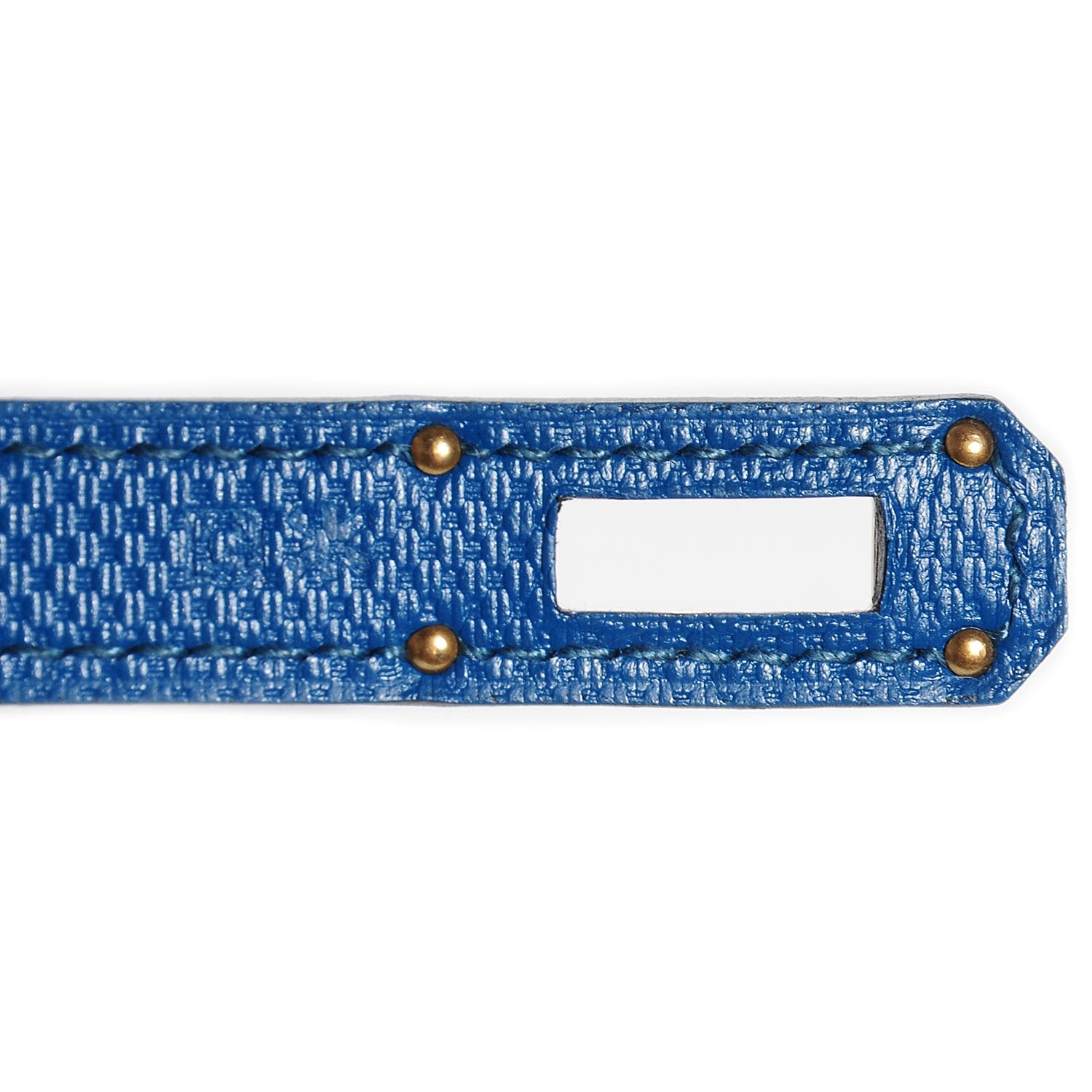 Hermes Grain d'H Kelly Longue Wallet Bleu De Galice 7 of 18