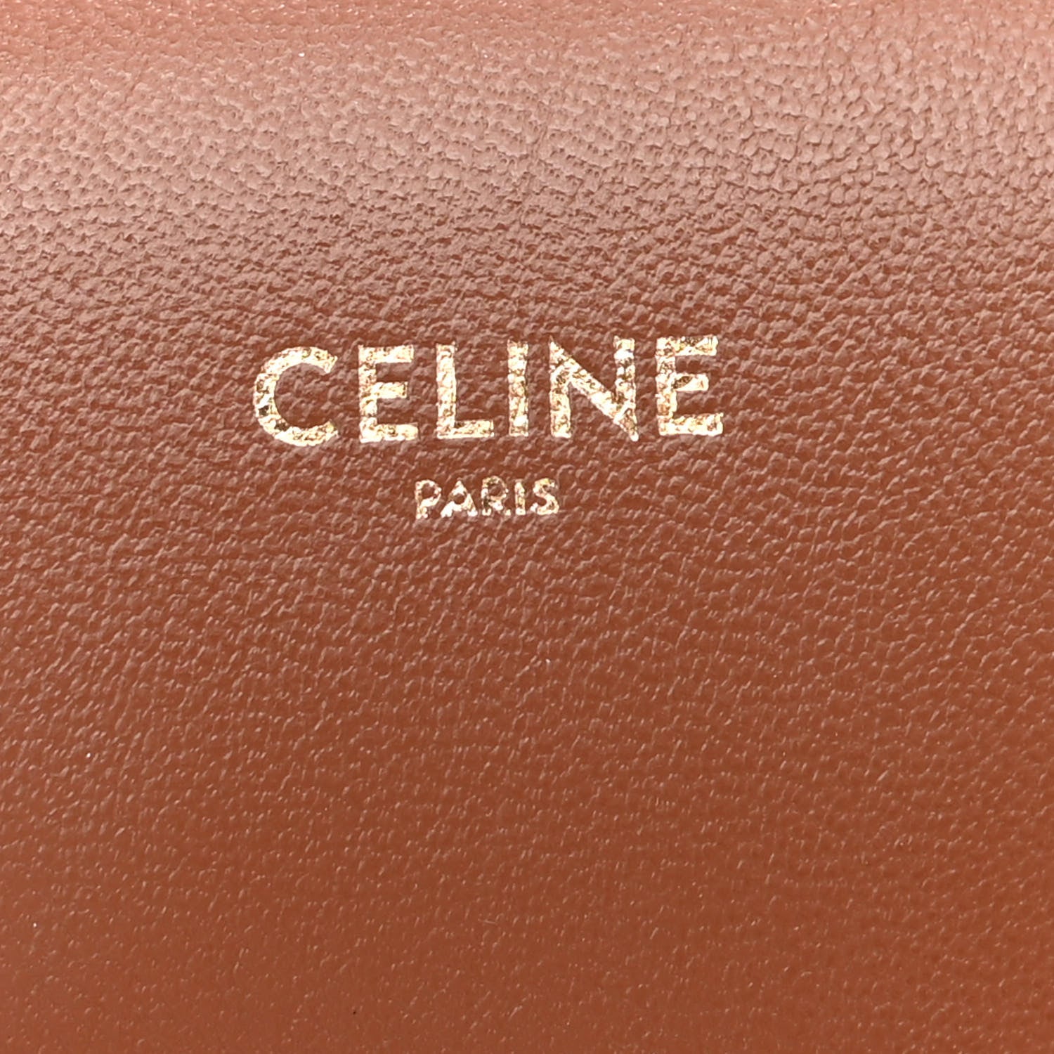 Celine Smooth Calfskin Sunglasses Pouch Tan 5 of 8