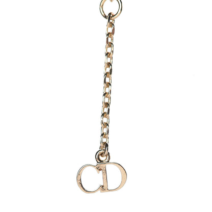 Christian Dior Resin Pearl Moon Stellaire Necklace Gold 3 of 4