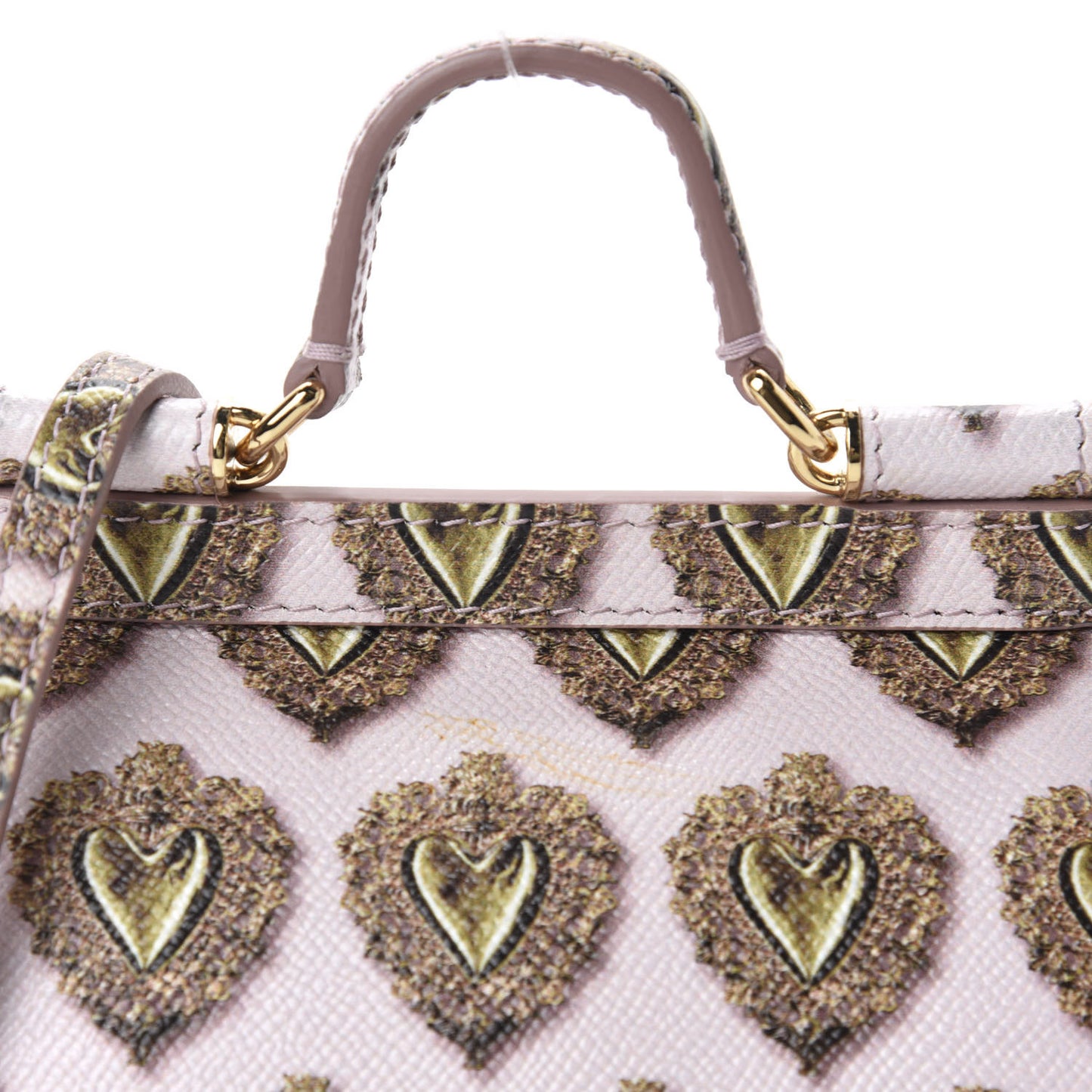 Dauphine Sacred Heart Mini Miss Sicily Satchel Pink