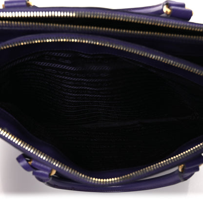 Prada Saffiano Medium Galleria Double Zip Tote Viola 7 of 13