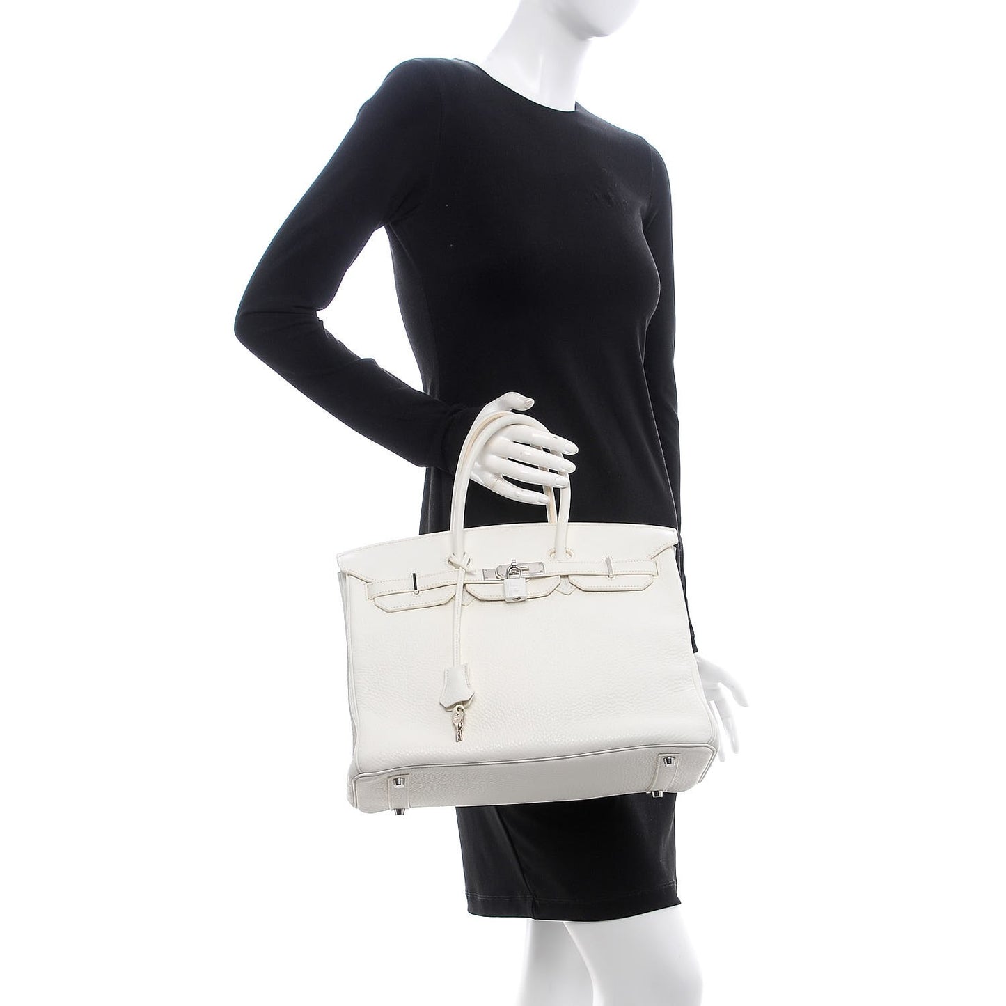 Togo Birkin 35 White