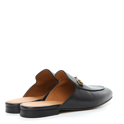 Gucci Calfskin Womens Princetown Slippers 39 Black 4 of 10