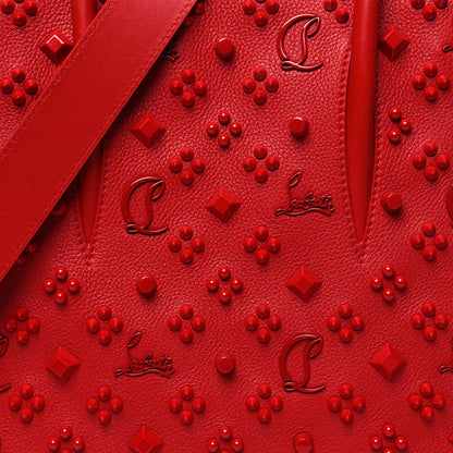 Christian Louboutin Calfskin Spikes Loubinthesky Medium Paloma Red 7 of 9
